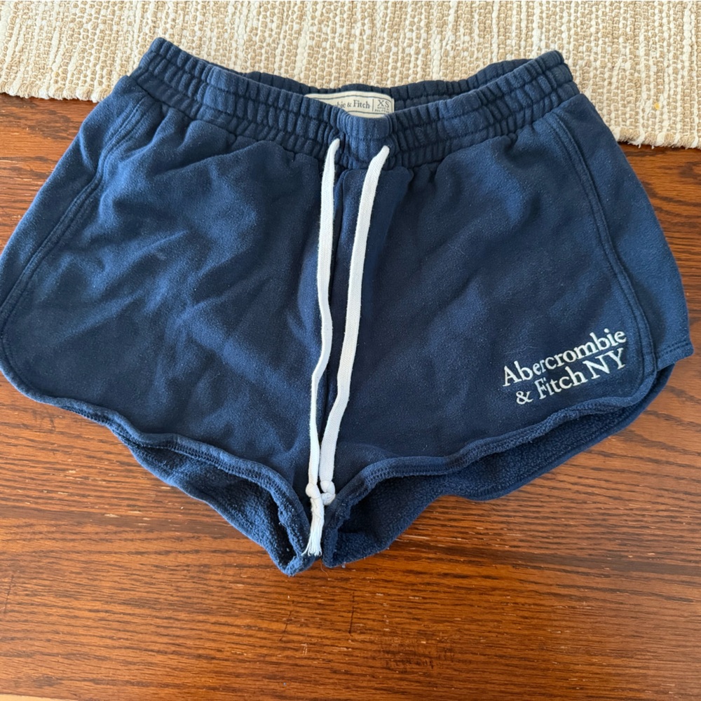 Abercrombie & Fitch Dark Blue dolphin shorts